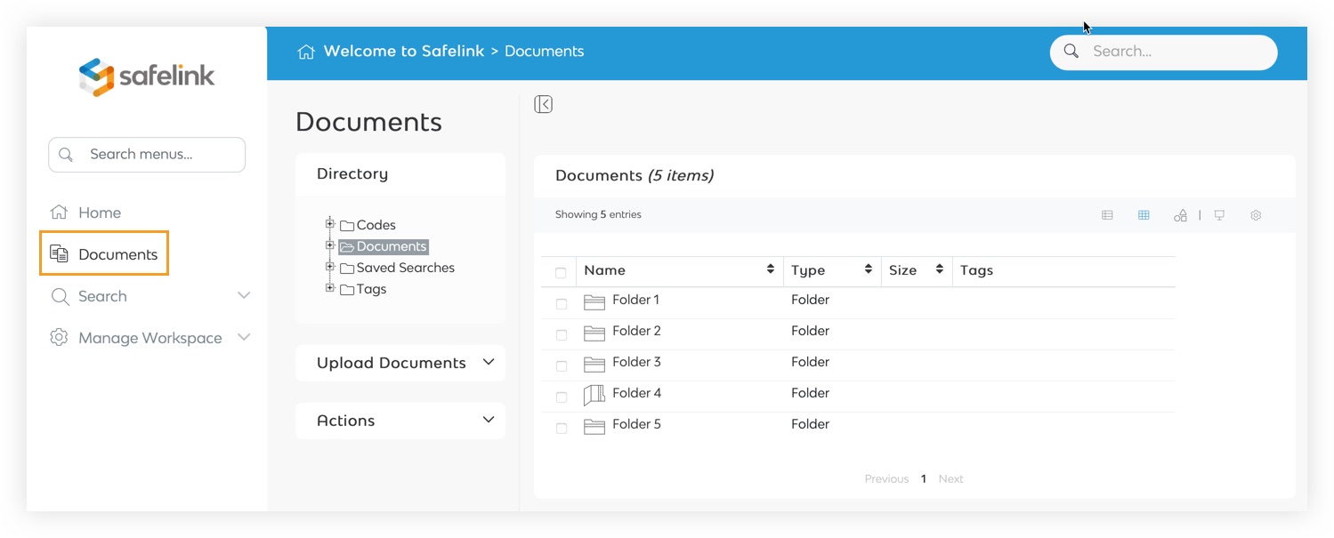 Documents App